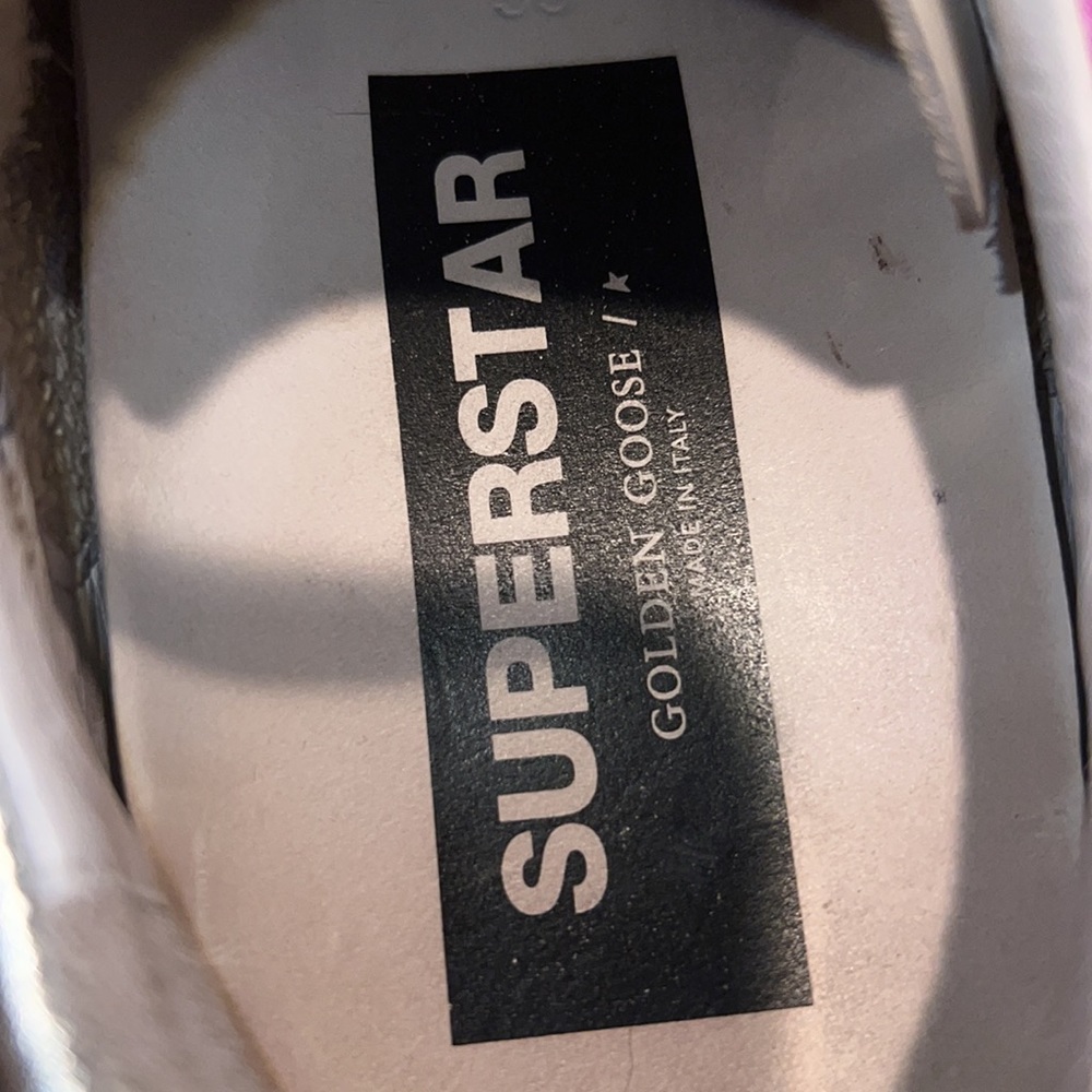 Golden Goose SuperStar Limited Edition Tie Dye Sneakers EU 39/ US Size 9 - Picture 11 of 15